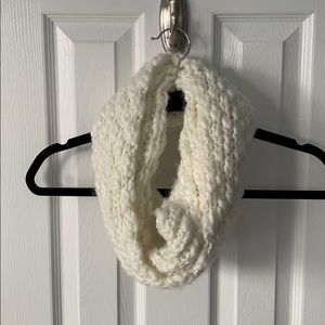 Shimmery White Scarf